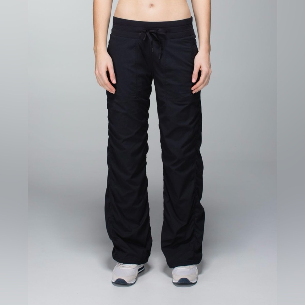 Mint Rare Lululemon Studio Pant II Tall Lined Black Size 10